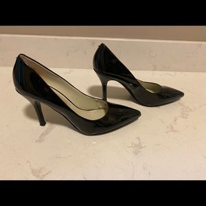 Nine West Black Patent Leather Heel